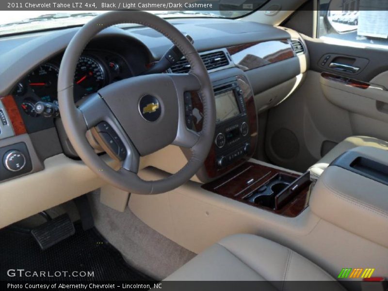 Black / Light Cashmere/Dark Cashmere 2011 Chevrolet Tahoe LTZ 4x4