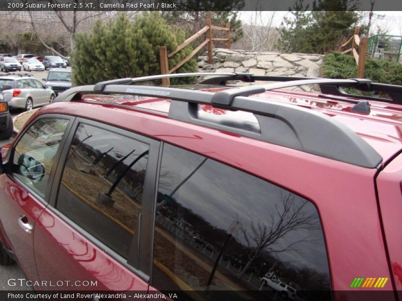Camellia Red Pearl / Black 2009 Subaru Forester 2.5 XT