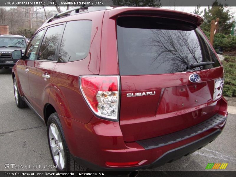 Camellia Red Pearl / Black 2009 Subaru Forester 2.5 XT