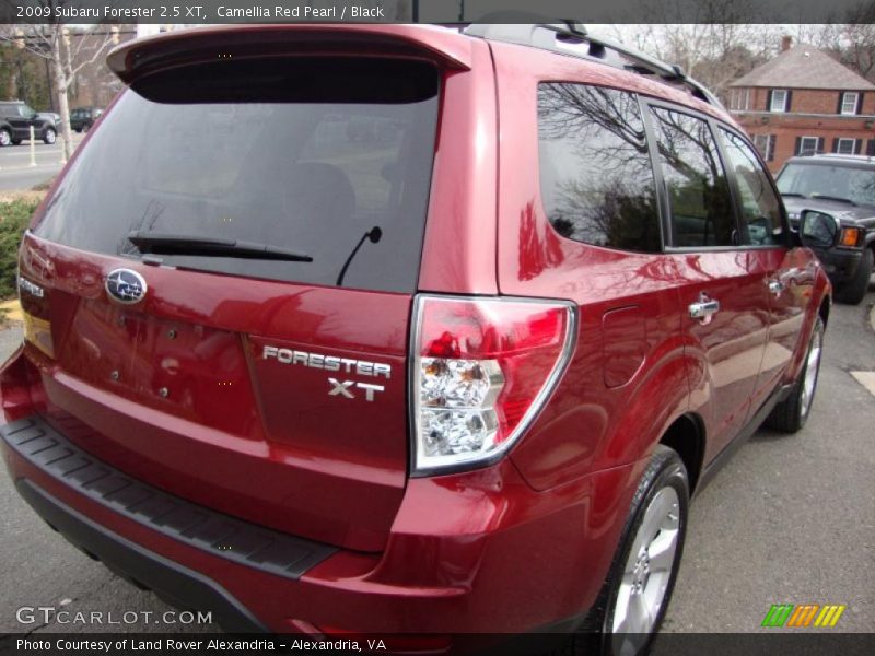 Camellia Red Pearl / Black 2009 Subaru Forester 2.5 XT
