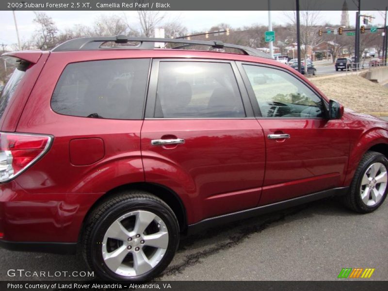 Camellia Red Pearl / Black 2009 Subaru Forester 2.5 XT