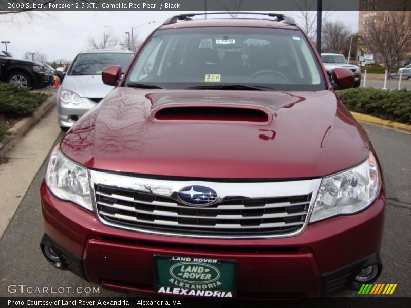 Camellia Red Pearl / Black 2009 Subaru Forester 2.5 XT