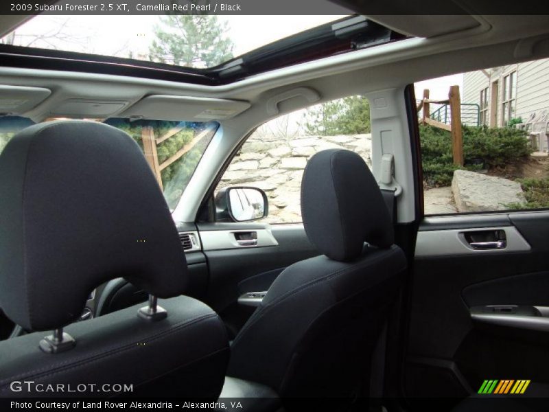 Camellia Red Pearl / Black 2009 Subaru Forester 2.5 XT