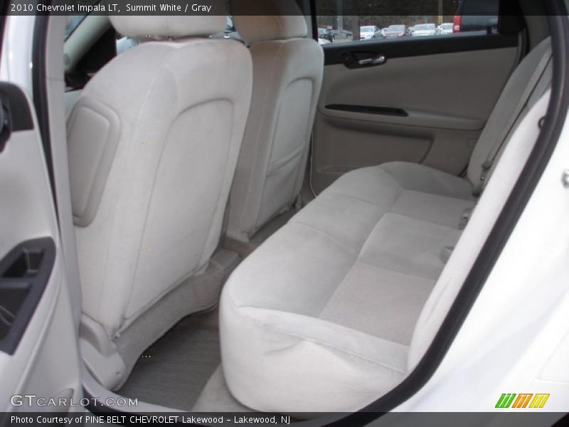 Summit White / Gray 2010 Chevrolet Impala LT