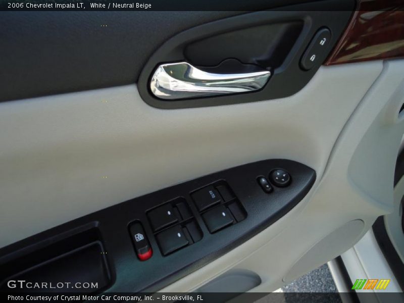 White / Neutral Beige 2006 Chevrolet Impala LT