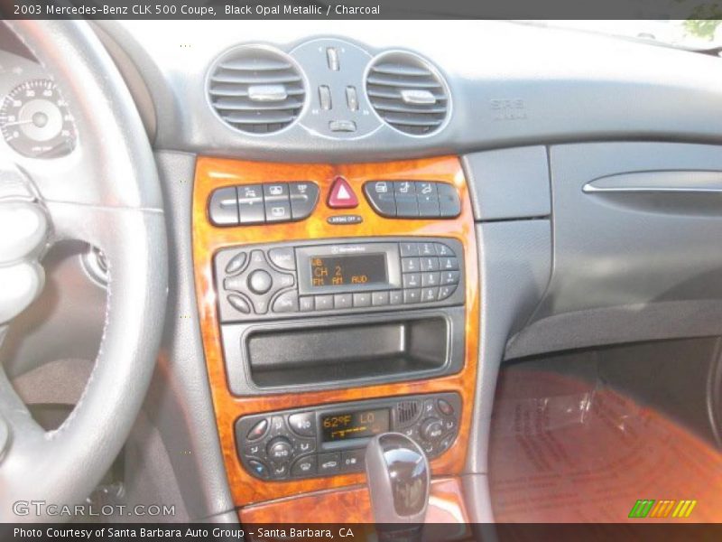Black Opal Metallic / Charcoal 2003 Mercedes-Benz CLK 500 Coupe