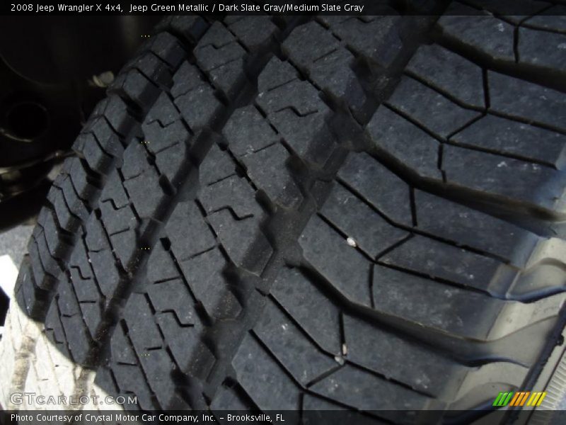 Jeep Green Metallic / Dark Slate Gray/Medium Slate Gray 2008 Jeep Wrangler X 4x4