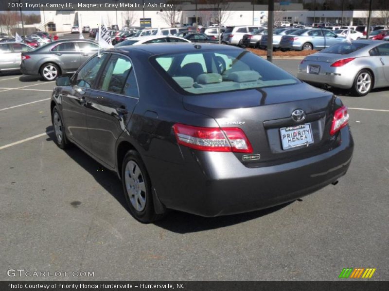 Magnetic Gray Metallic / Ash Gray 2010 Toyota Camry LE