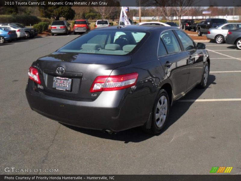Magnetic Gray Metallic / Ash Gray 2010 Toyota Camry LE