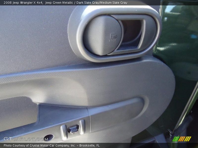 Jeep Green Metallic / Dark Slate Gray/Medium Slate Gray 2008 Jeep Wrangler X 4x4