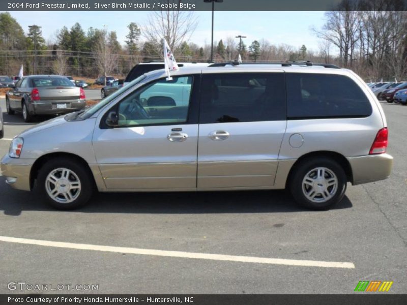 Silver Birch Metallic / Pebble Beige 2004 Ford Freestar Limited