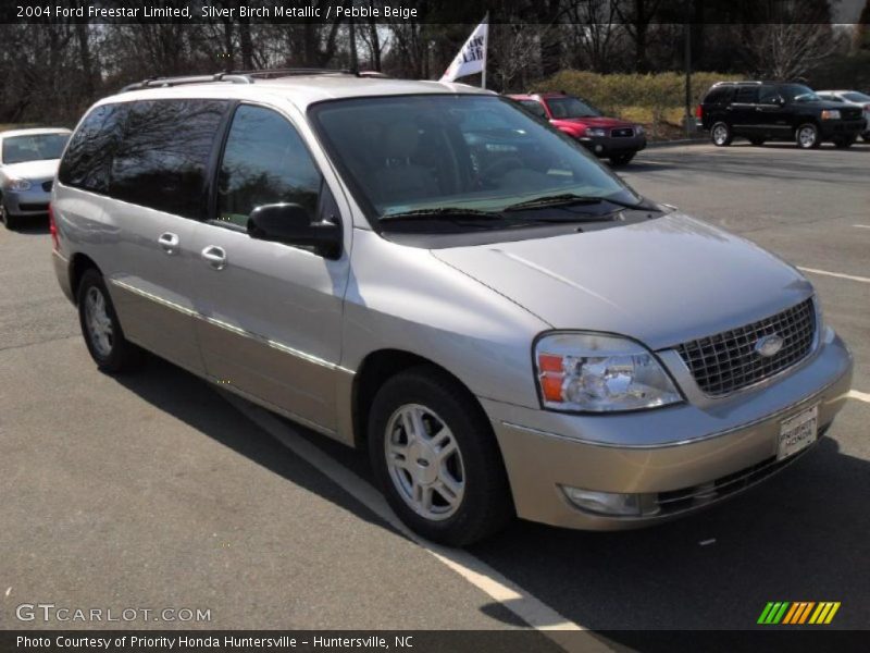 Silver Birch Metallic / Pebble Beige 2004 Ford Freestar Limited