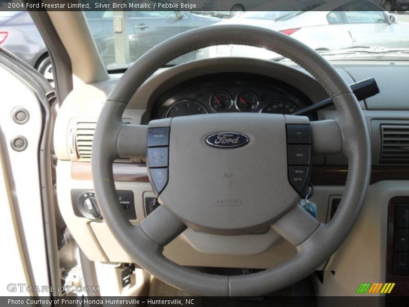 Silver Birch Metallic / Pebble Beige 2004 Ford Freestar Limited
