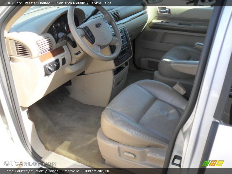 Silver Birch Metallic / Pebble Beige 2004 Ford Freestar Limited