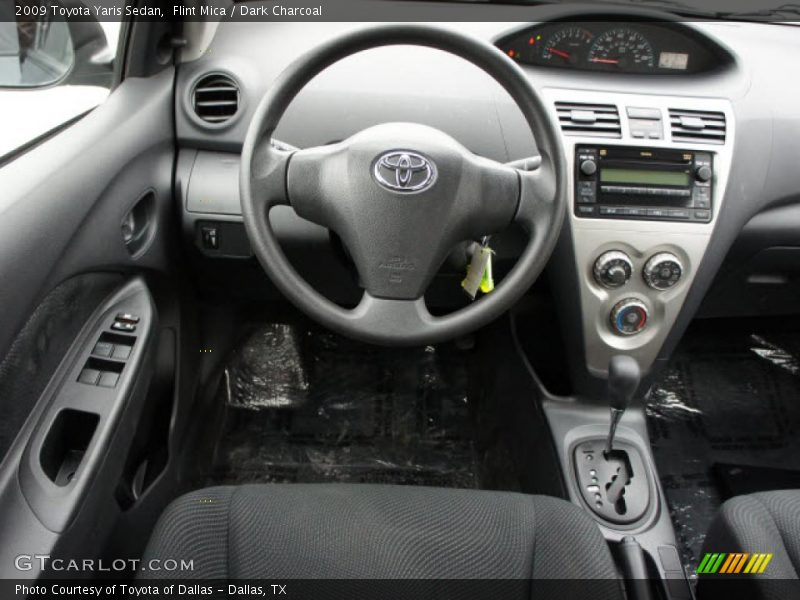 Flint Mica / Dark Charcoal 2009 Toyota Yaris Sedan