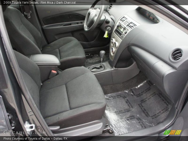 Flint Mica / Dark Charcoal 2009 Toyota Yaris Sedan
