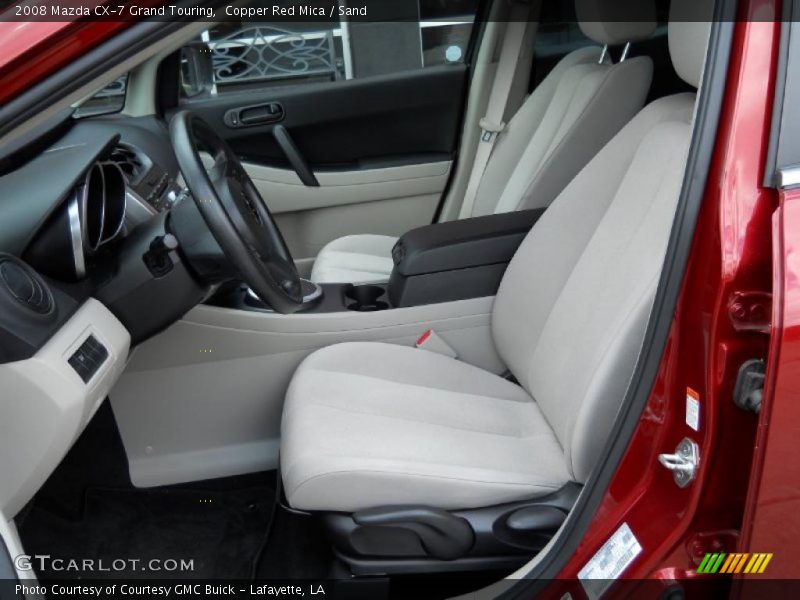 Copper Red Mica / Sand 2008 Mazda CX-7 Grand Touring