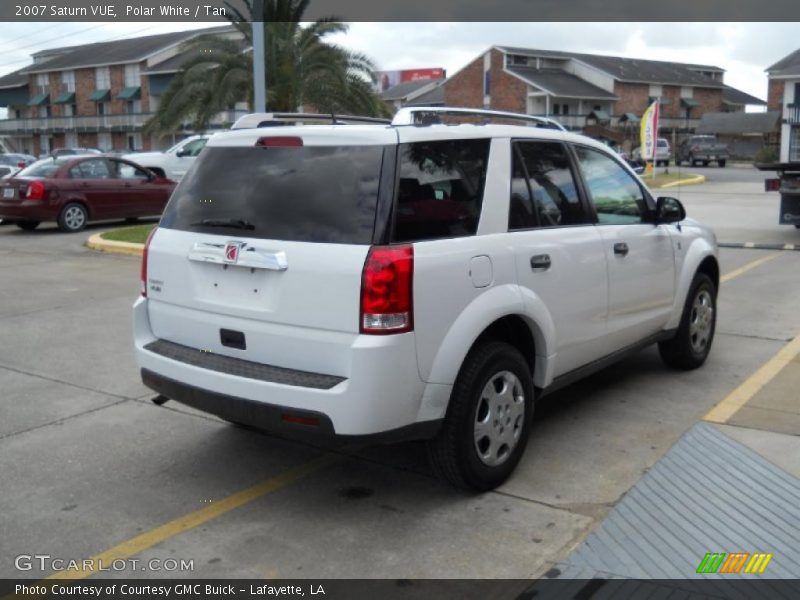 Polar White / Tan 2007 Saturn VUE