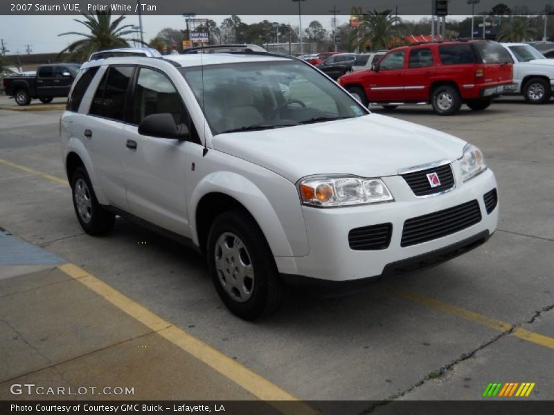 Polar White / Tan 2007 Saturn VUE