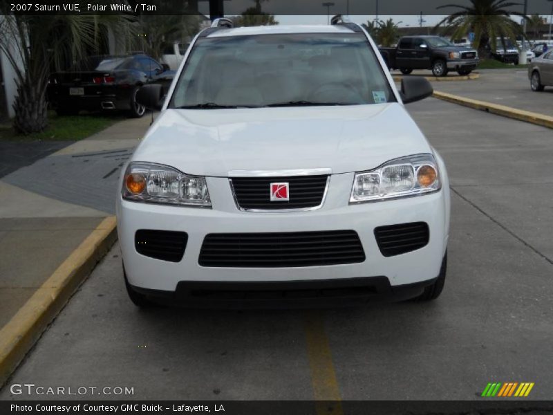 Polar White / Tan 2007 Saturn VUE