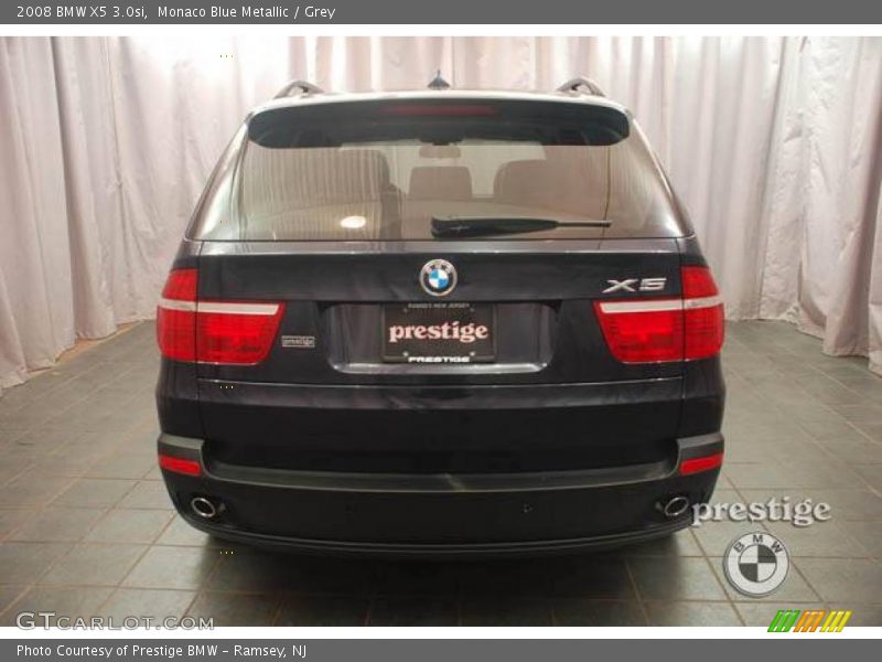 Monaco Blue Metallic / Grey 2008 BMW X5 3.0si