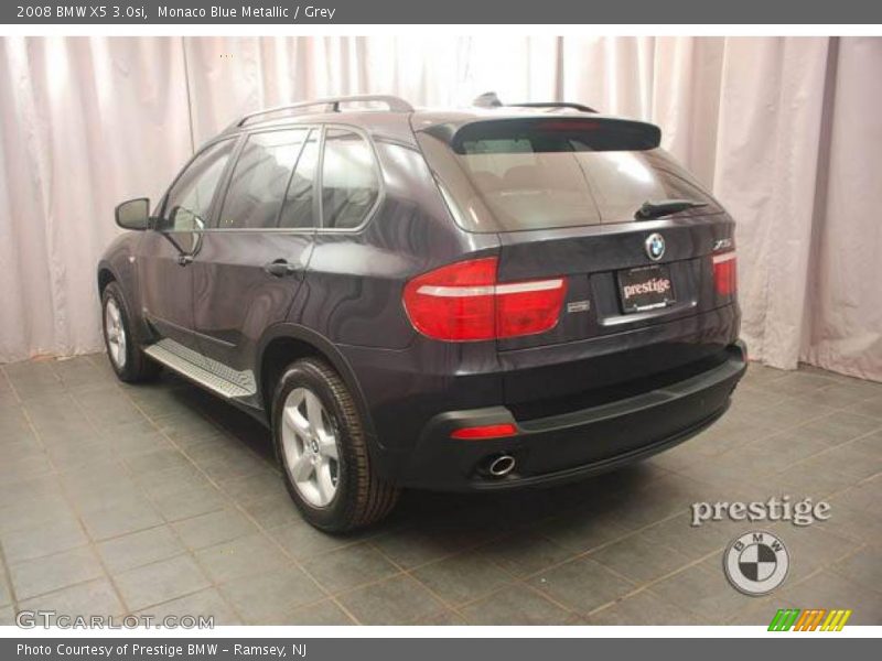 Monaco Blue Metallic / Grey 2008 BMW X5 3.0si