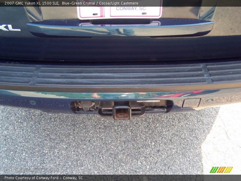 Blue-Green Crystal / Cocoa/Light Cashmere 2007 GMC Yukon XL 1500 SLE