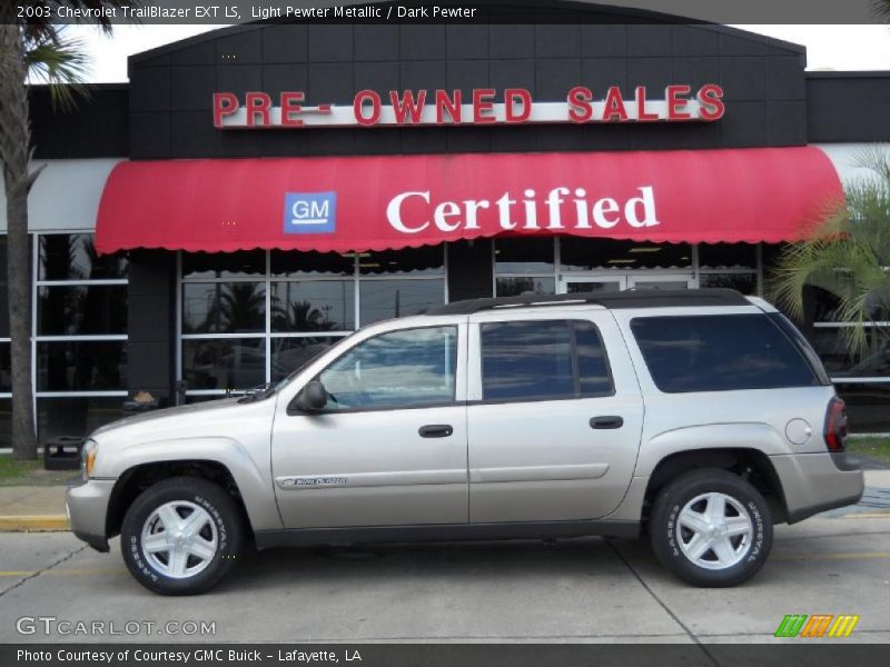 Light Pewter Metallic / Dark Pewter 2003 Chevrolet TrailBlazer EXT LS