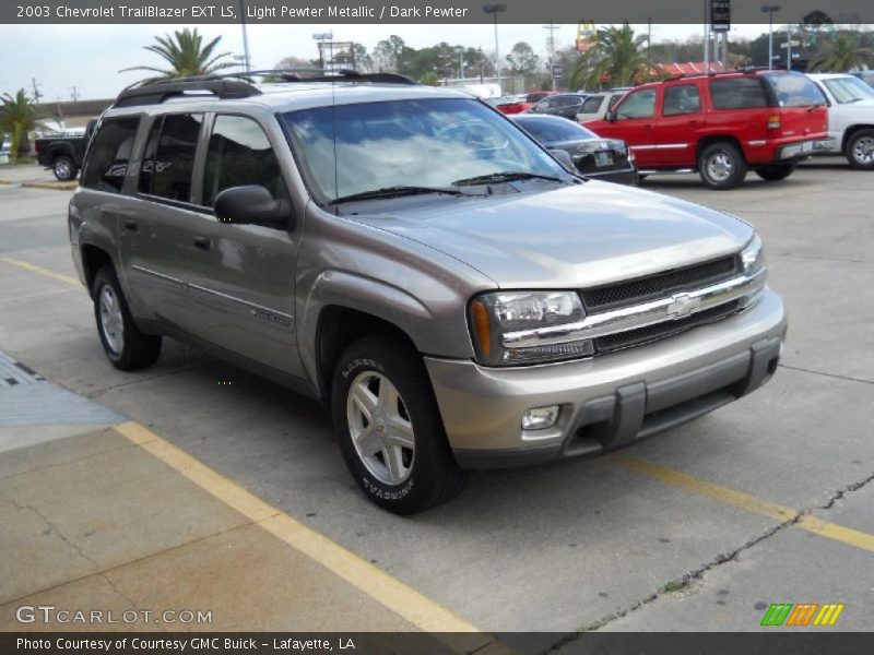 Light Pewter Metallic / Dark Pewter 2003 Chevrolet TrailBlazer EXT LS