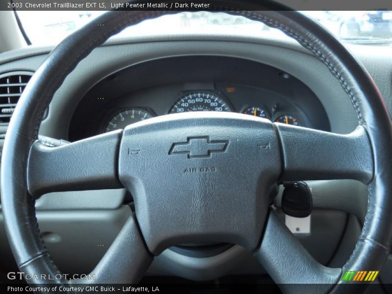 Light Pewter Metallic / Dark Pewter 2003 Chevrolet TrailBlazer EXT LS