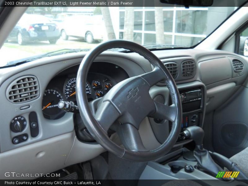 Light Pewter Metallic / Dark Pewter 2003 Chevrolet TrailBlazer EXT LS