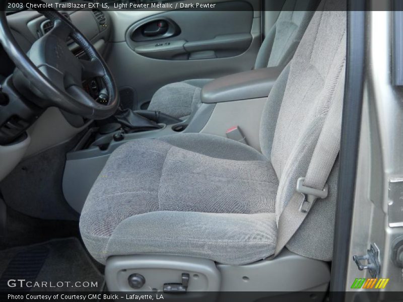 Light Pewter Metallic / Dark Pewter 2003 Chevrolet TrailBlazer EXT LS