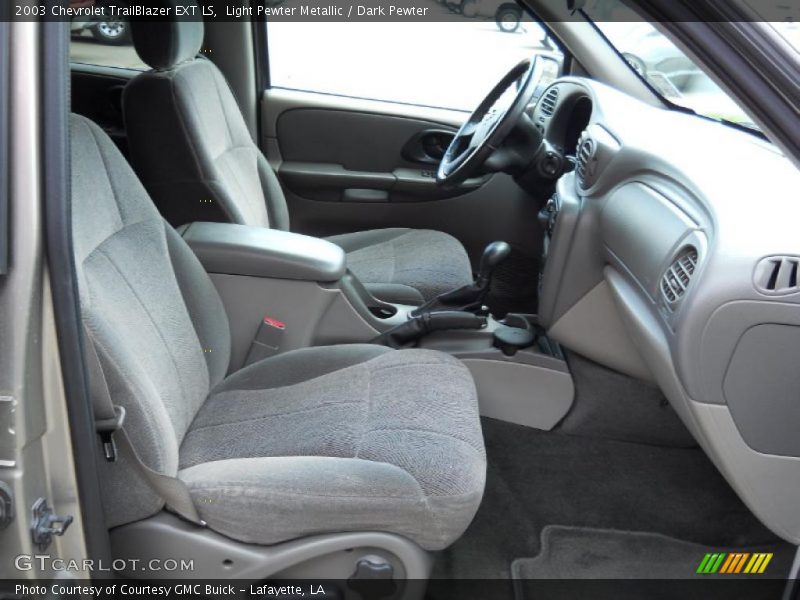 Light Pewter Metallic / Dark Pewter 2003 Chevrolet TrailBlazer EXT LS