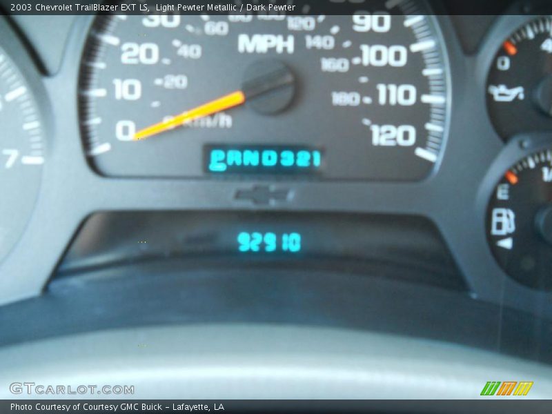 Light Pewter Metallic / Dark Pewter 2003 Chevrolet TrailBlazer EXT LS