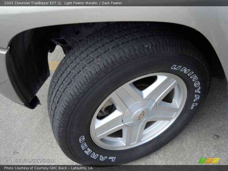 Light Pewter Metallic / Dark Pewter 2003 Chevrolet TrailBlazer EXT LS