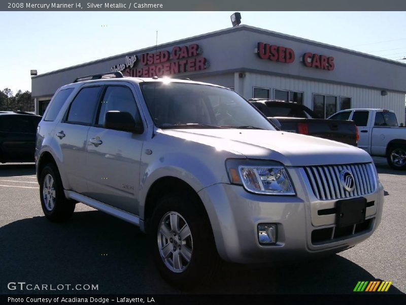 Silver Metallic / Cashmere 2008 Mercury Mariner I4