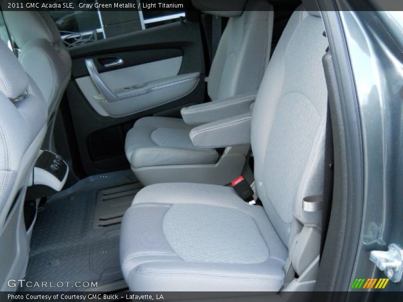 Gray Green Metallic / Light Titanium 2011 GMC Acadia SLE