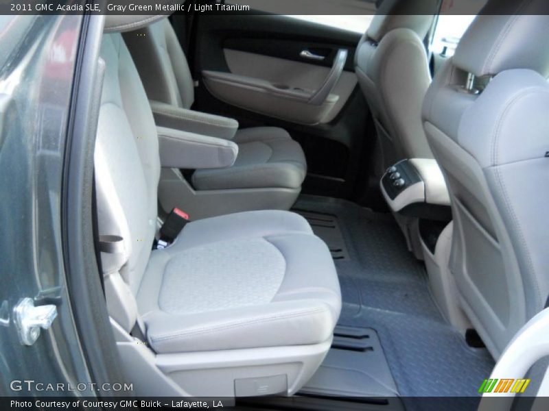 Gray Green Metallic / Light Titanium 2011 GMC Acadia SLE