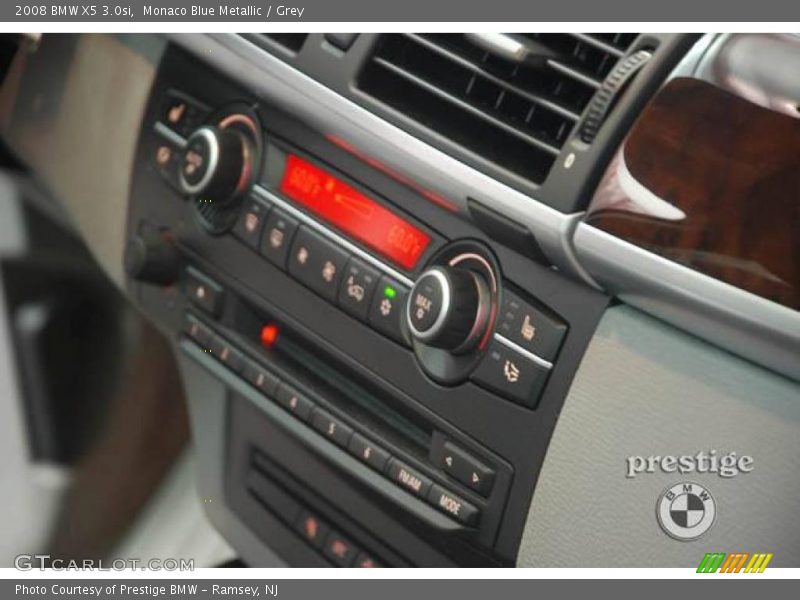 Monaco Blue Metallic / Grey 2008 BMW X5 3.0si