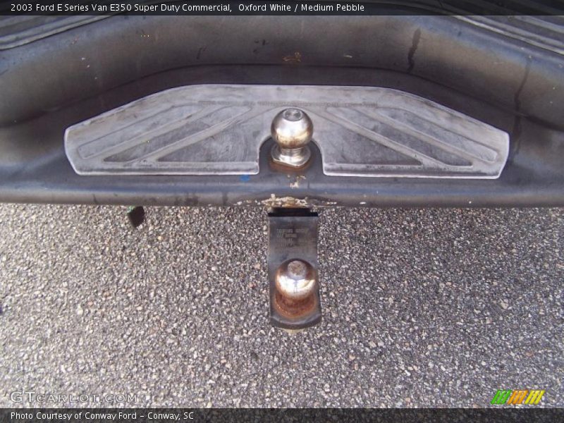 Oxford White / Medium Pebble 2003 Ford E Series Van E350 Super Duty Commercial