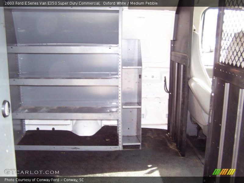 Oxford White / Medium Pebble 2003 Ford E Series Van E350 Super Duty Commercial