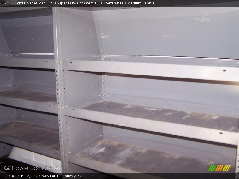 Oxford White / Medium Pebble 2003 Ford E Series Van E350 Super Duty Commercial