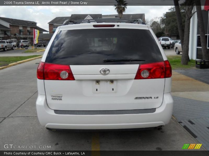 Arctic Frost Pearl / Stone Gray 2006 Toyota Sienna LE