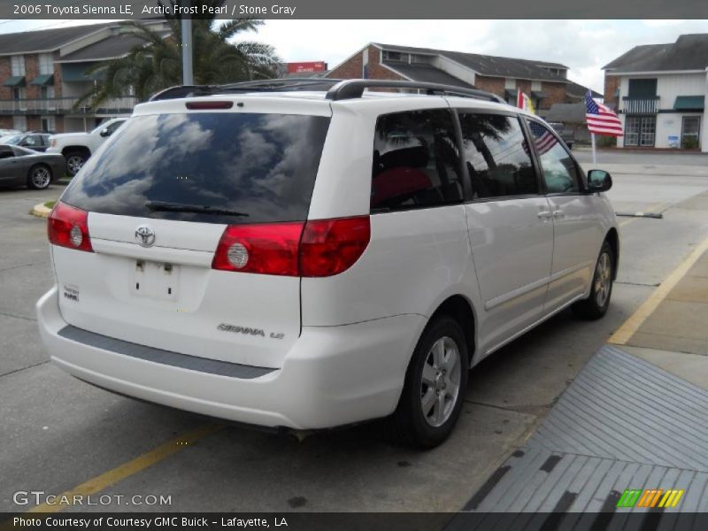 Arctic Frost Pearl / Stone Gray 2006 Toyota Sienna LE