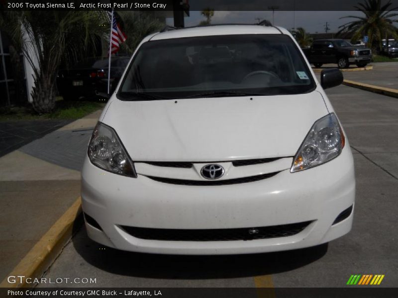 Arctic Frost Pearl / Stone Gray 2006 Toyota Sienna LE