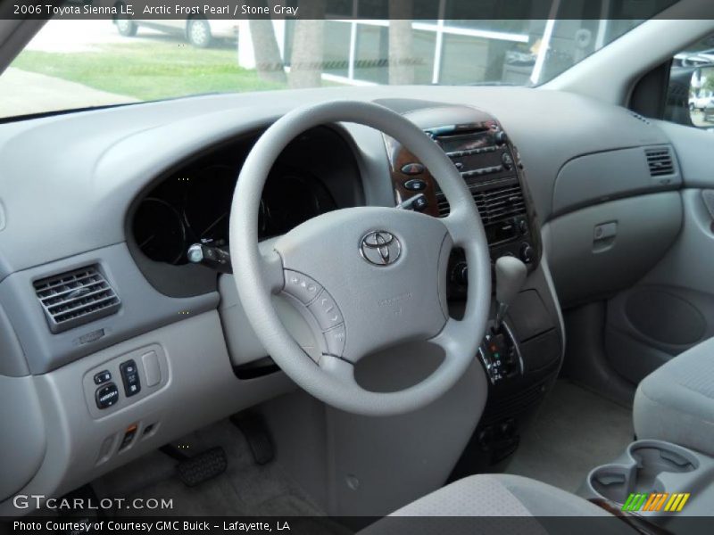 Arctic Frost Pearl / Stone Gray 2006 Toyota Sienna LE