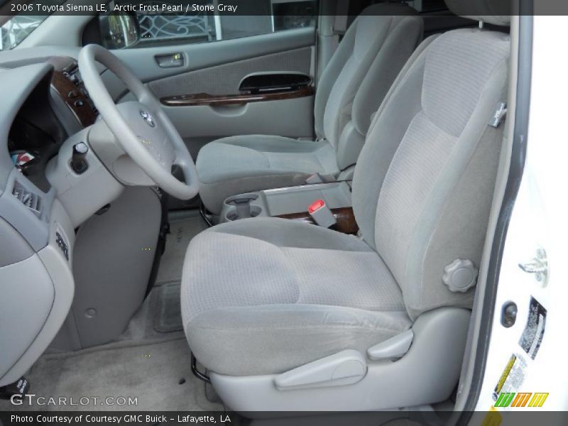Arctic Frost Pearl / Stone Gray 2006 Toyota Sienna LE