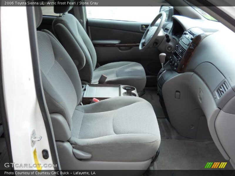 Arctic Frost Pearl / Stone Gray 2006 Toyota Sienna LE