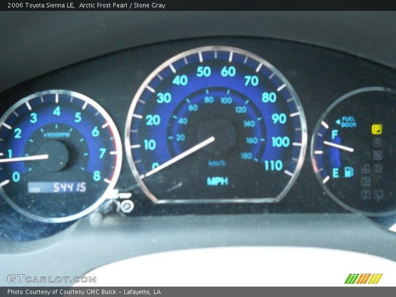 Arctic Frost Pearl / Stone Gray 2006 Toyota Sienna LE