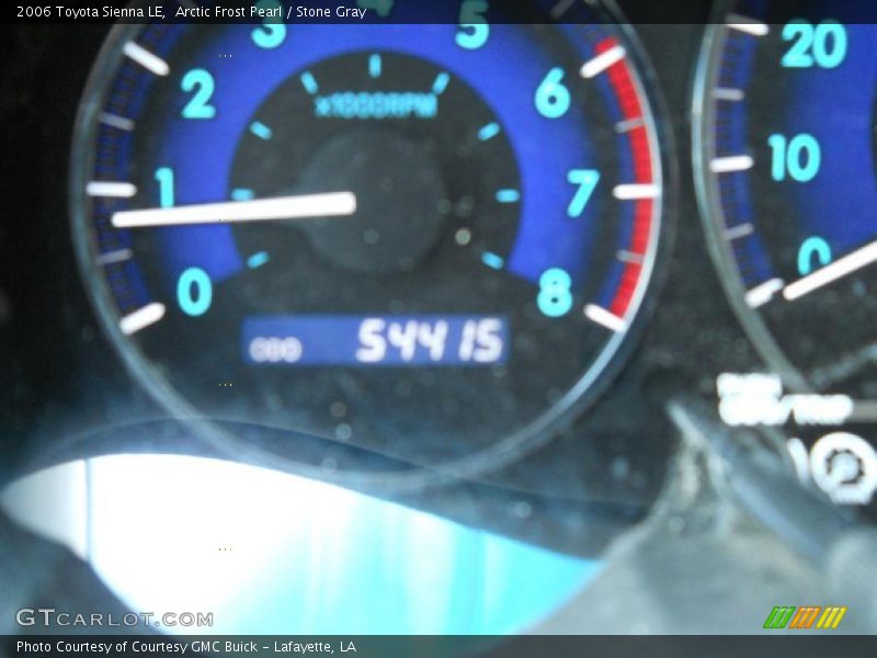 Arctic Frost Pearl / Stone Gray 2006 Toyota Sienna LE